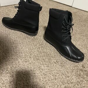 Black Men size 11 Lace-Up Boots